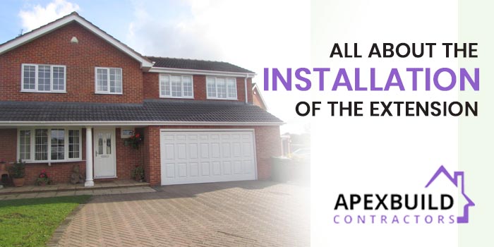 All about the installation of the extension