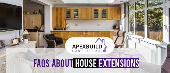 Which are the Frequently asked questions about the house extensions?